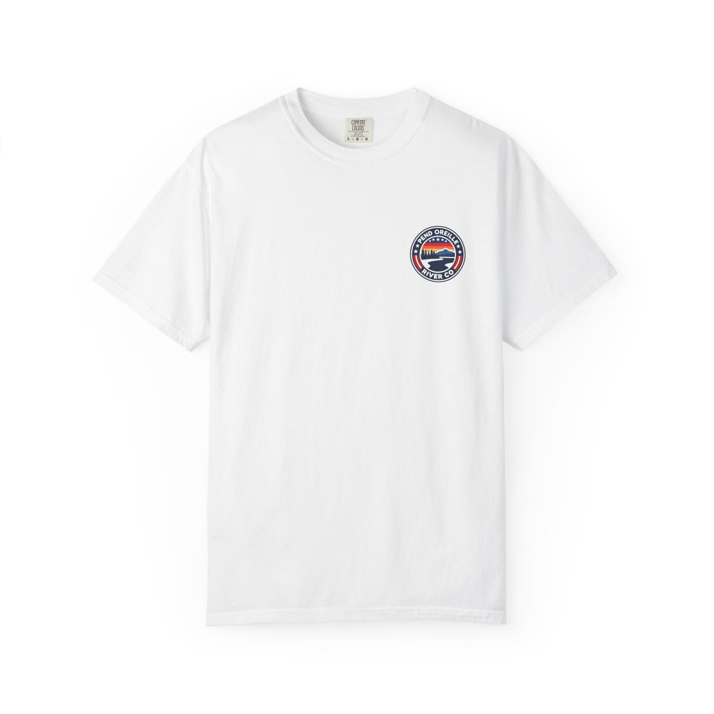 Pend Oreille River Co. Logo T-Shirt —Comfort Colors