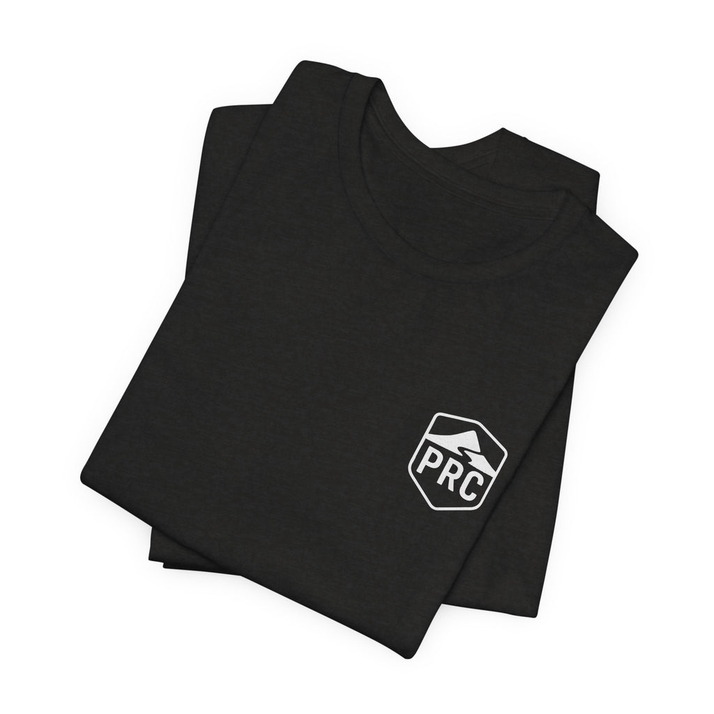 PRC Mountain Patch Tee — Outdoor Adventure Graphic T-Shirt