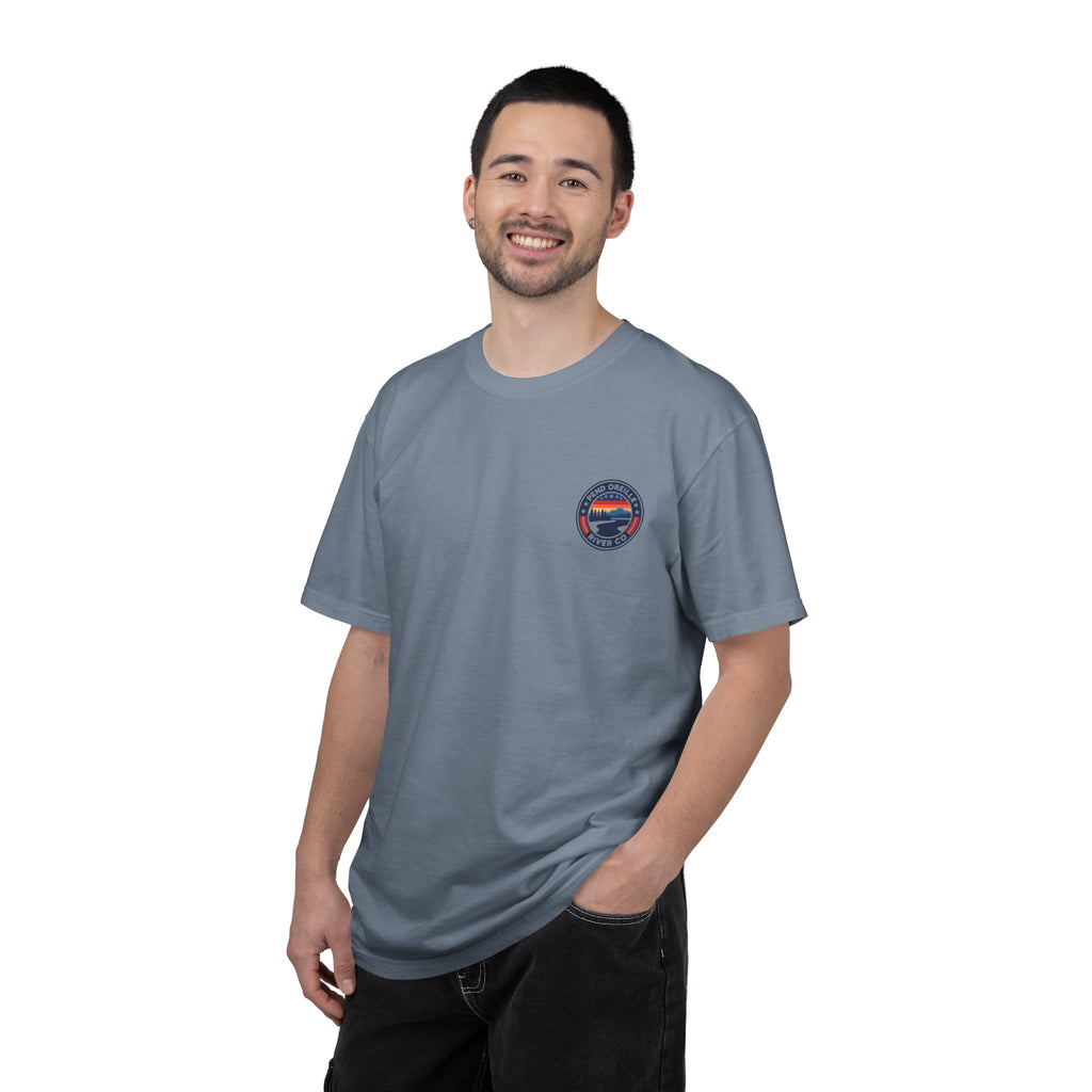 Pend Oreille River Co. Logo T-Shirt —Comfort Colors