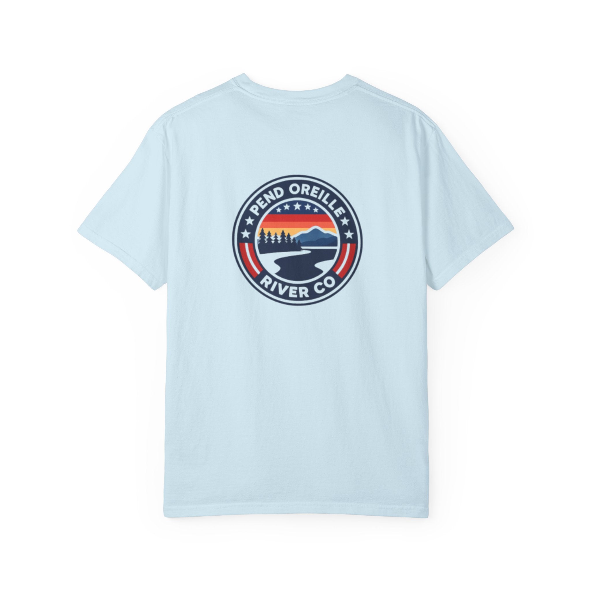 Pend Oreille River Co. Logo T-Shirt —Comfort Colors