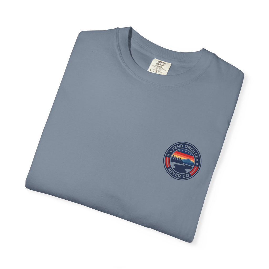 Pend Oreille River Co. Logo T-Shirt —Comfort Colors