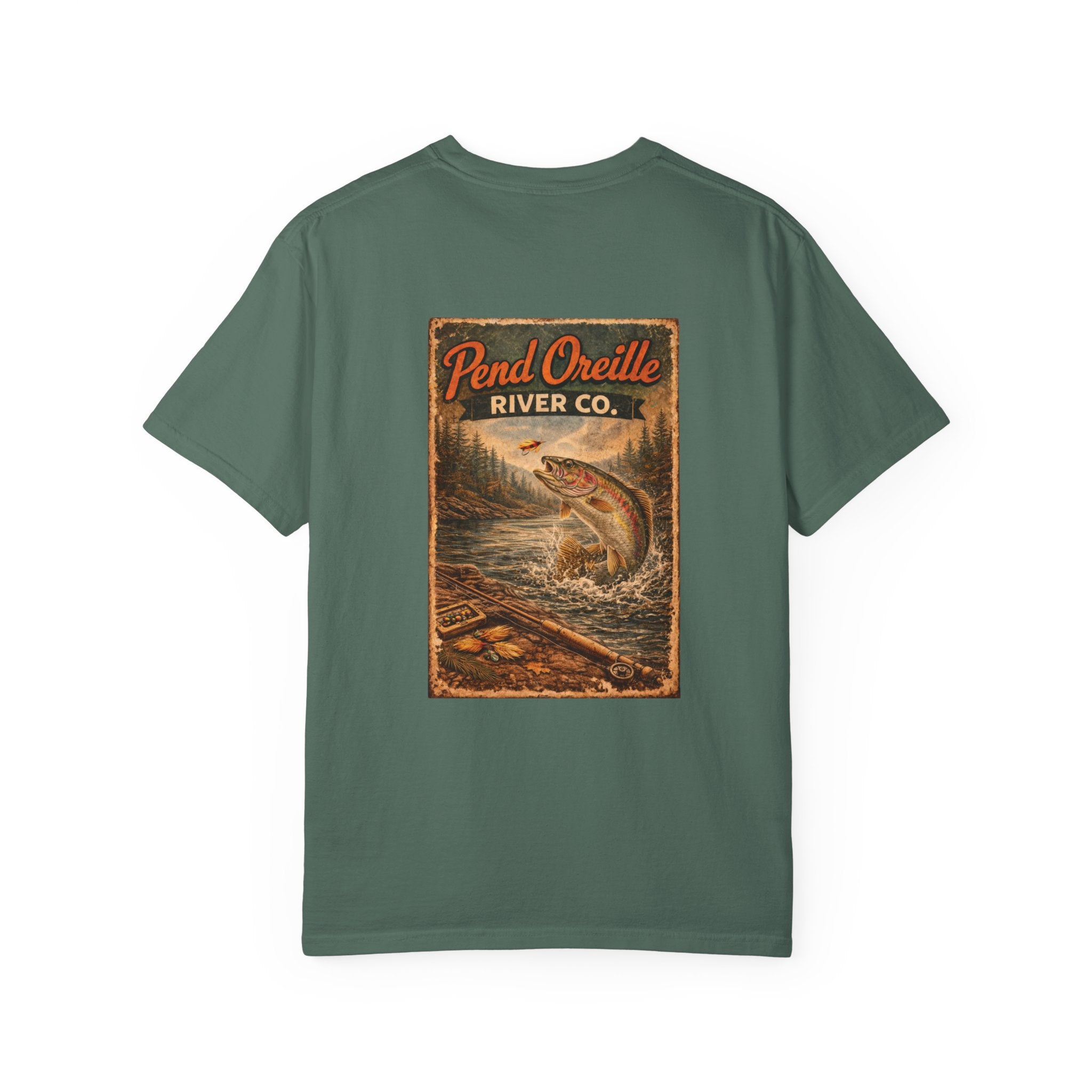 Fishing Graphic T-Shirt — Comfort Colors