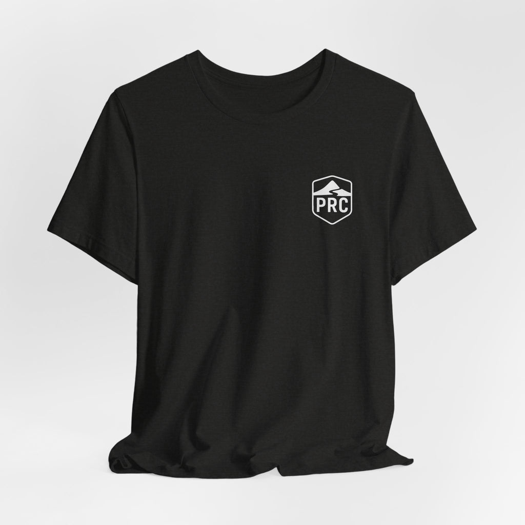 PRC Mountain Patch Tee — Outdoor Adventure Graphic T-Shirt