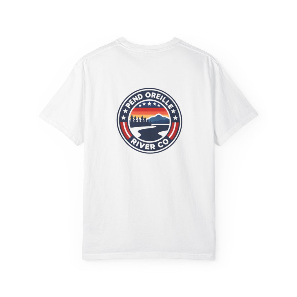 Pend Oreille River Co. Logo T-Shirt —Comfort Colors