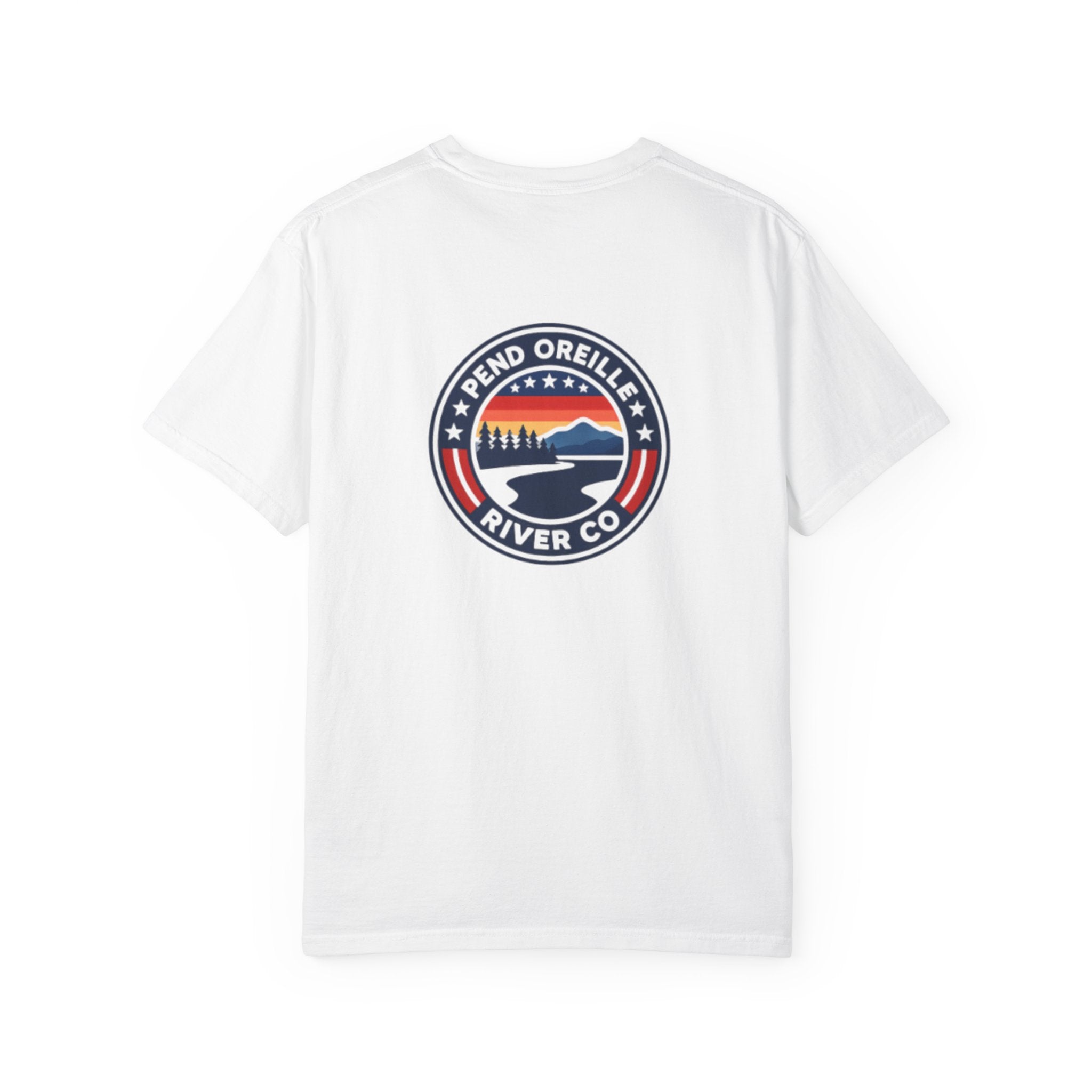 Pend Oreille River Co. Logo T-Shirt —Comfort Colors