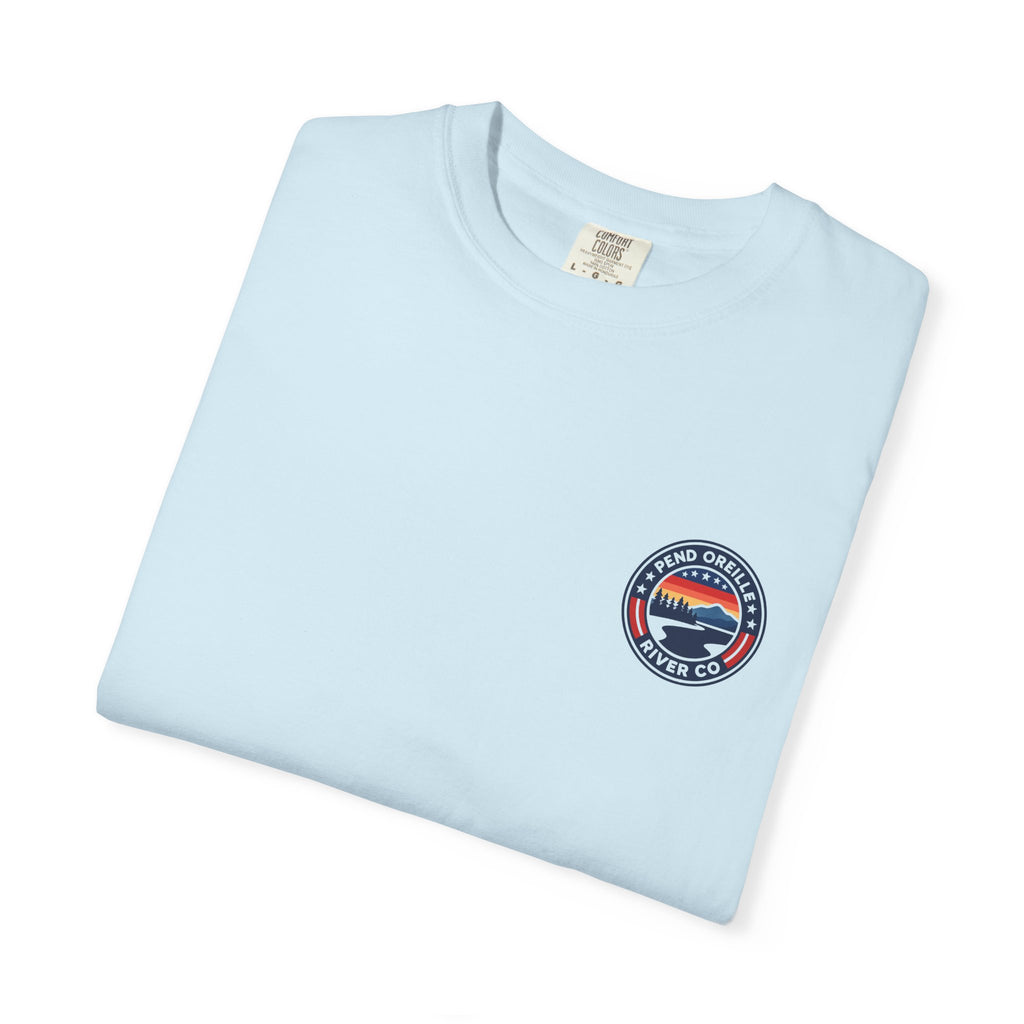 Pend Oreille River Co. Logo T-Shirt —Comfort Colors