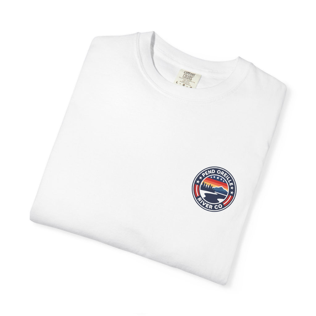 Pend Oreille River Co. Logo T-Shirt —Comfort Colors