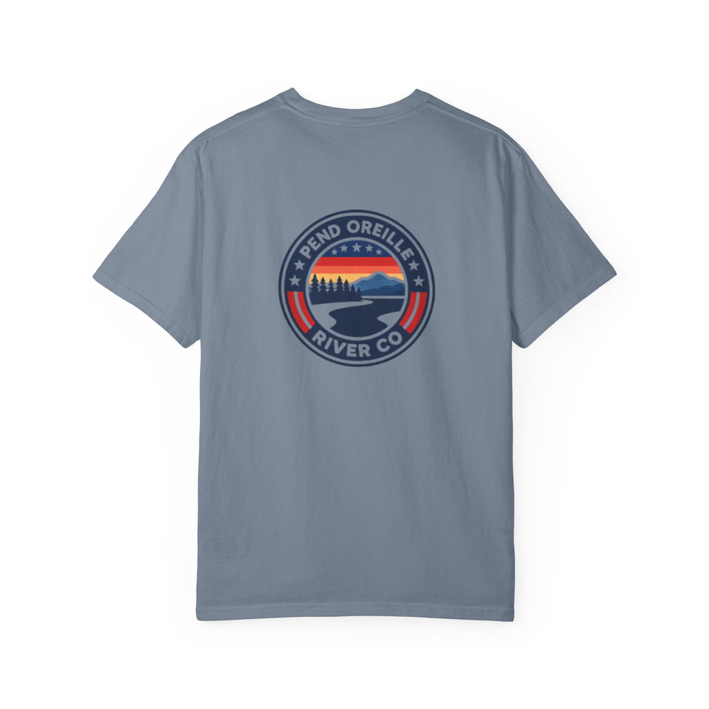 Pend Oreille River Co. Logo T-Shirt —Comfort Colors
