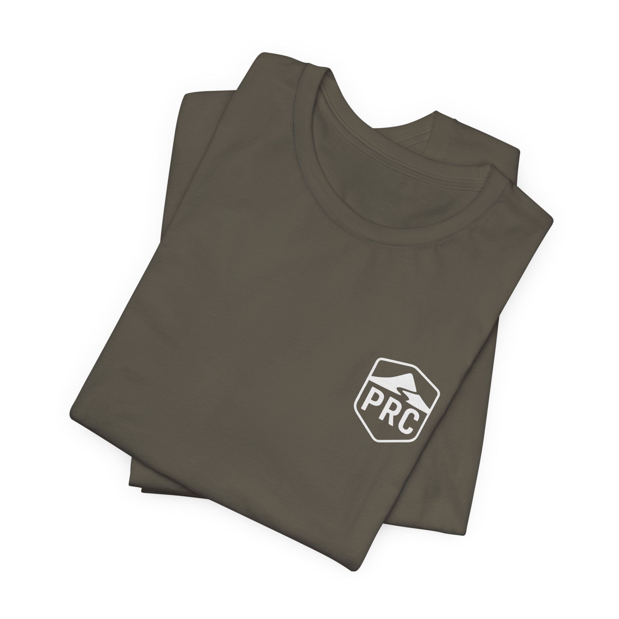 PRC Mountain Patch Tee — Outdoor Adventure Graphic T-Shirt