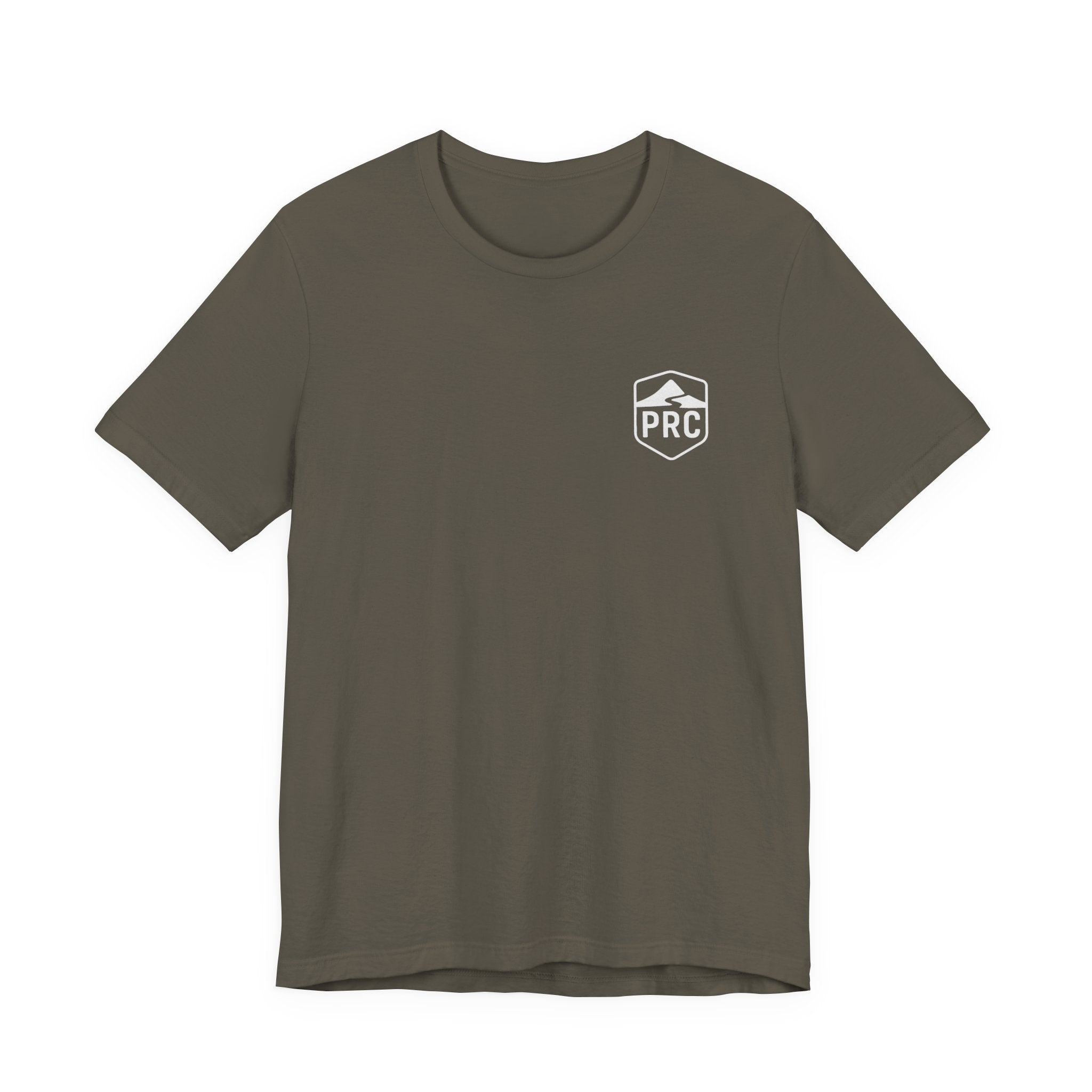 PRC Mountain Patch Tee — Outdoor Adventure Graphic T-Shirt
